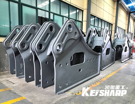 kwaliteit  Side Type Hydraulic Breaker Spare Parts Bracket KS60 KS80 KS220 KS400 fabriek