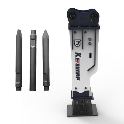 85 mm beitel KS120 Bucket Excavator Breakers voor sloopwerkzaamheden