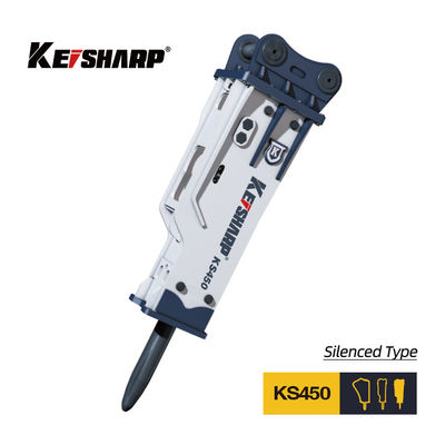 190 mm schiseldiameter KS450 stilgestelde type hydraulische breaker voor 45-55 ton graafmachine
