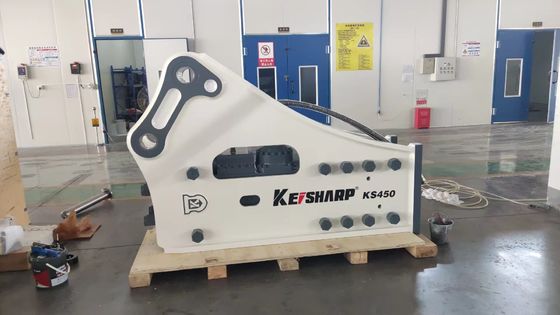 KS450 Side Type Rock Hydraulic Breaker Machine 190 mm Slijtdiameter