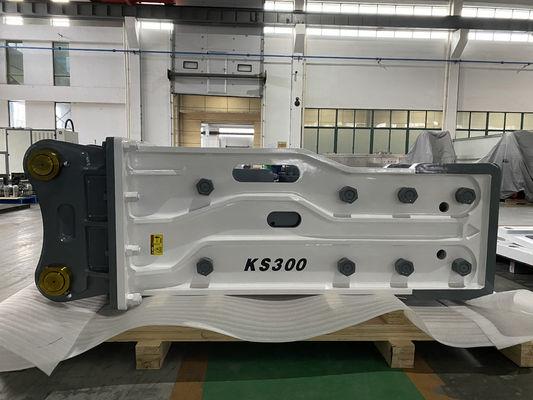 KS300 Hoogste type Hydraulische breeker 190 mm Slijpdiameter Voor 45-55 ton graafmachine