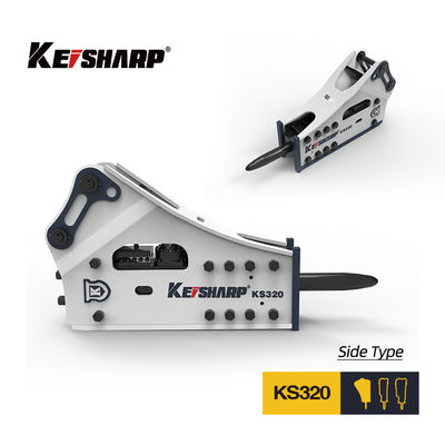 KS320 Side Type Hydraulische Breaker 155mm Chisel Rock Breaker