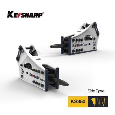 KS350 Side Type Hydraulische Breaker 165mm Chisel 150-300bpm Graafmachine Rotsbreaker