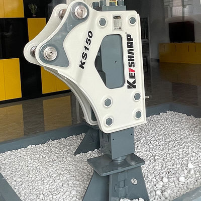 KS150 Side Type Hydraulische Breaker 100mm Chisel Diameter 350-700bpm Hydraulische hamer voor graafmachine