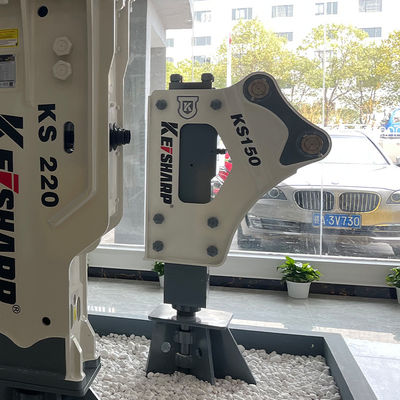 KS150 Side Type Hydraulische Breaker 100mm Chisel Diameter 350-700bpm Hydraulische hamer voor graafmachine