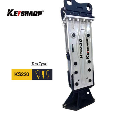 Hydraulische top gemonteerde breaker compatibel met 20-27 ton graafmachines 1660mm Chisel