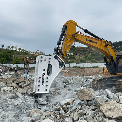 KS120 Side Type Hydraulische Breaker 85mm Chisel Excavator Betonbreaker