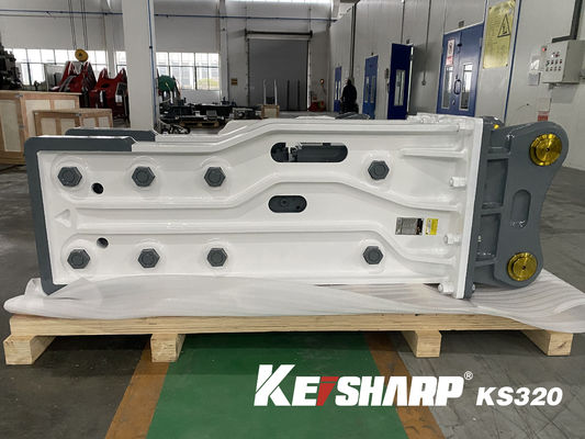 KS320 Top type Hydraulische graafmachine Breaker Machine 155mm Chisel Diameter
