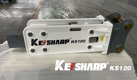 KS120 Top Type 85mm Chisel Hydraulische Breaker Voor 13 Ton Excavator