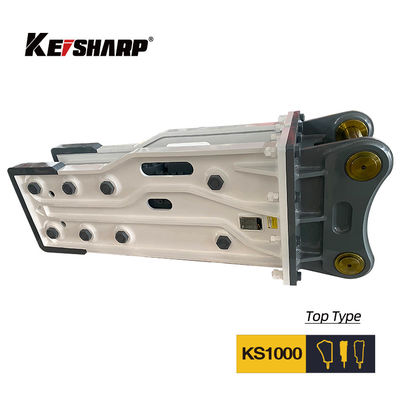 KS1000 Top Type Hydraulische Breaker 255mm Chisel Excavator Rock Breaker