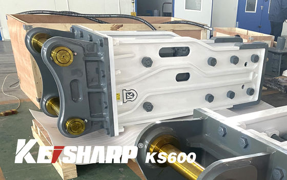 KS600 Hoogste type Hydraulische breeker 205mm Slijpdiameter Voor 55-65 ton graafmachine
