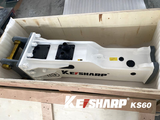 KEISHARP KS60 Box Type Hydraulische Breaker Voor Mini Graafmachine