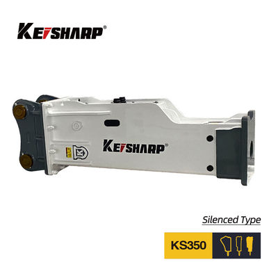 Voor graafmachines van 35-40 ton KS350 stilgevoelig type Hydraulische rotsbreker 165 mm Chisel