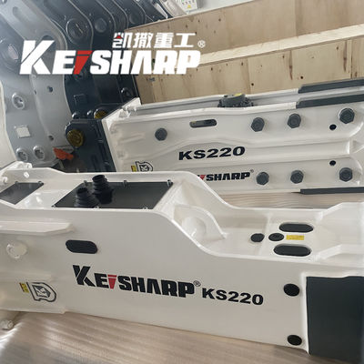 KS220 Gezwaaid / zijdelingse / top type hydraulische breaker hamer voor graafmachine