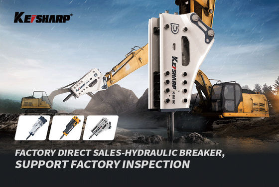 KS600 Keisharp stilgestelde type Hydraulische breaker hamer KS60 KS80 KS100