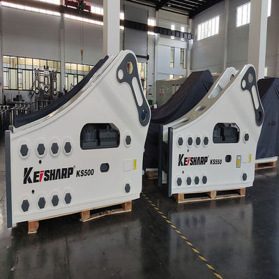 5500Kg KS550 zware hydraulische steenhamerbreker OEM verkrijgbaar