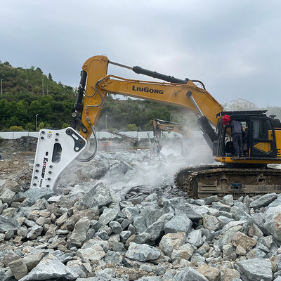 5350Kg graafmachine Hydraulische Breaker Modern ontwerp voor efficiëntie van de bouw