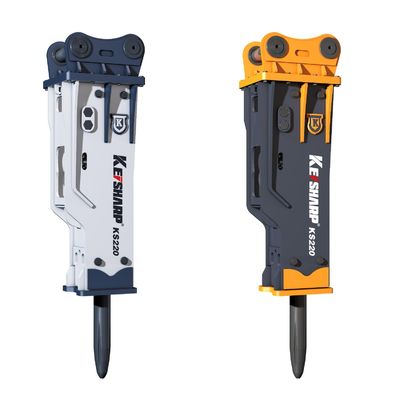 Box type hydraulische breaker voor zware constructies met slijtvast legering en 155 mm chisel voor superieure prestaties