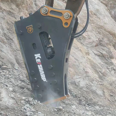 190 mm Chisel Excavator Rock Crushing Hammer voor de bouw