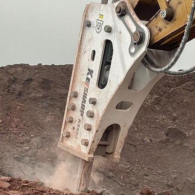 190 mm Chisel Excavator Rock Crushing Hammer voor de bouw