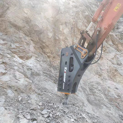 Voorwaarde CE-gecertificeerd 140 mm legering onregelmatige vorm Chisel Guide Hydraulische breaker