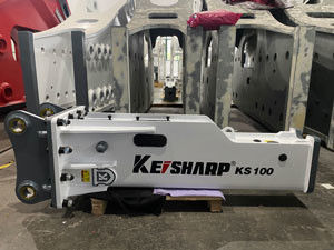 75 mm Diameter. 1860 mm Lengte Slijp Diameter Hydraulische breaker