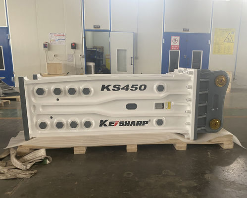 Schokkap gemonteerde breaker met 2390 mm beugel