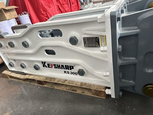 KS300 Hoogste type Hydraulische breeker 190 mm Slijpdiameter 1350 mm Slijplengte