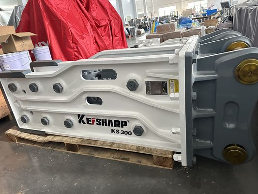 KS300 Top type Hydraulische breaker 190mm Slijpdiameter Voor 5250bpm Frequentie