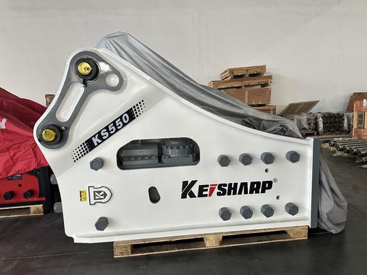 KS550 Side Type Hydraulische Breaker met 200 mm Chisel Match 50-55t graafmachine