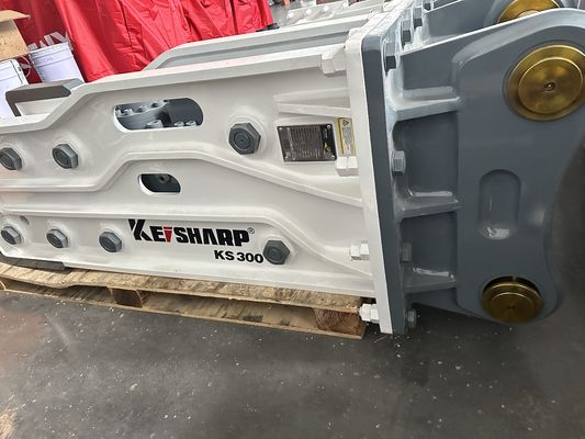 KS300 Top type Hydraulische breaker 190 mm Slijpdiameter Voor 400-550bpm