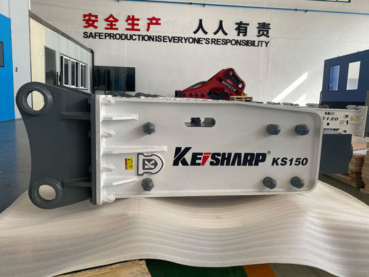 KS150 Top Type Rock Hydraulische Breaker Machine 100 mm Slijpdiameter