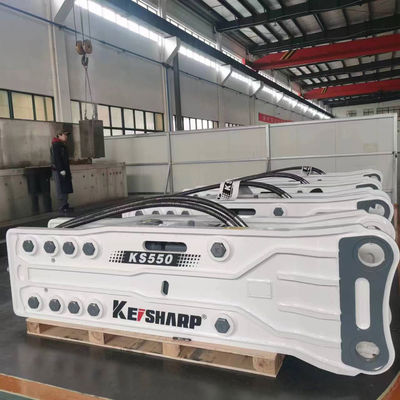 KS550 Top Type Rock Hydraulic Breaker Machine 200 mm Slijpdiameter