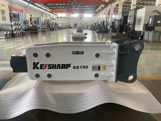 KS150 graafmachine Hydraulische rotsbreker Machine Top Type 100mm Chisel Diameter