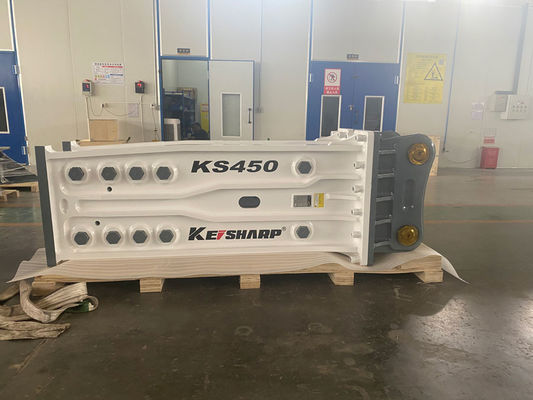 KS450 Top Type Rock Hydraulische Breaker Machine 190 mm Slijpdiameter