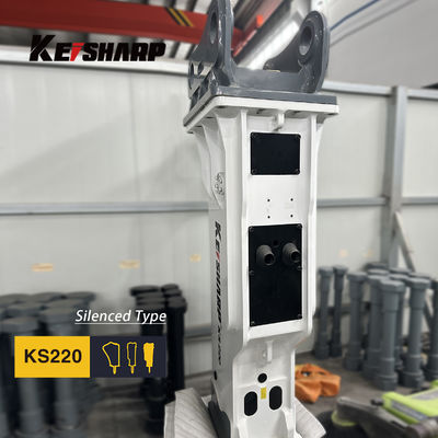 KS220 Box Type Rock Hydraulische Breaker Machine 140 mm Chisel Diameter