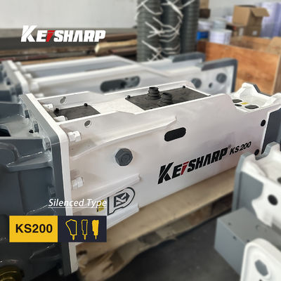 KS200 Top type Hydraulische breeker 135 mm schisel diameter voor 18-22 ton graafmachine