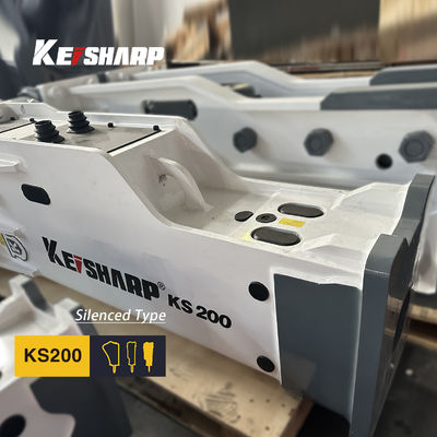 KS200 Top type Hydraulische breeker 135 mm schisel diameter voor 18-22 ton graafmachine
