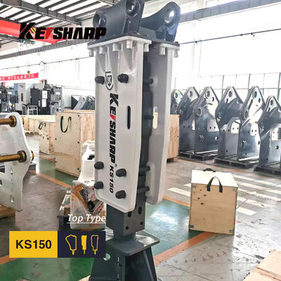 KS150 graafmachine Hydraulische rotsbreker Machine Top Type 100mm Chisel Diameter