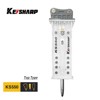 Keisharp KS550 Split Tower Hydraulic Crushing Hammer - Reliable Equipment for Construction Sites
